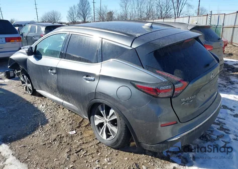 2020 Nissan Murano Sv Intelligent Awd z USA, uszkodzony, nr VIN 5N1AZ2BS8LN139459